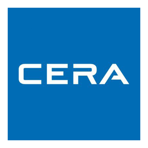 Cera logo white